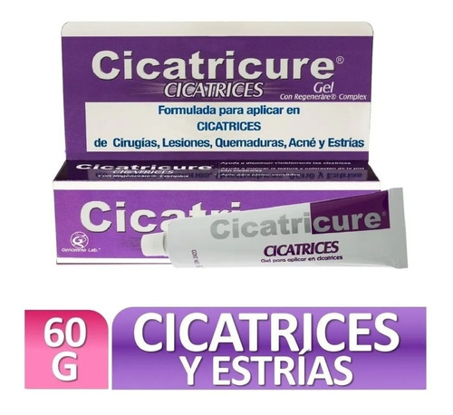 Cicatricure Gel Formulado Para Cicatrices Y Estrías X 60grs