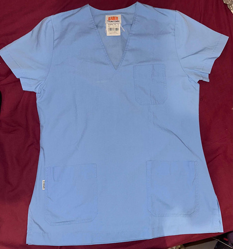 Uniforme Sanidad Ambo Celeste Saber Usado  Unisex Talle Cero