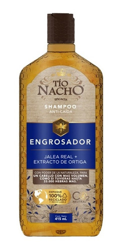Tio Nacho Shampoo X 415ml. - Engrosador - mL a $87