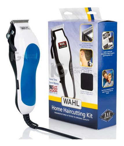 Maquina Cortapelo Wahl Casera Home Haircutting Kit Y Accesorios Envío Full