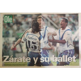 Póster Rolando Roly Zárate En Vélez Sarsfield. Diario Olé