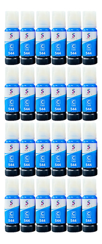 24 Botella Para Epson 544 L1210 L3210 L3250 Tinta Compatible