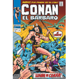 Conan Barbaro V1 01 1970-1 Llegada Conan, De Roy Thomas. Editorial Panini Comics, Tapa Blanda En Español