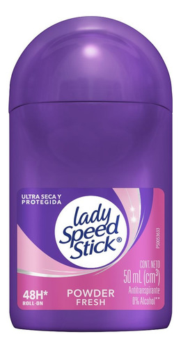 Desodorante Roll-on Lady Speed Stick Powder Fresh Mujer 50ml