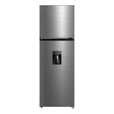 Refrigerador Midea Mdrt280windxw Top Mount Automatico 10 Pies Color Plateado Con Dispensador