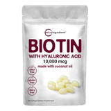 Suplemento Biotin 10,000mcg Con Áci - Unidad a $509