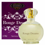 Perfume Eau De Parfum Feminino Cuba Rouge Dreams 100ml - Euphoria