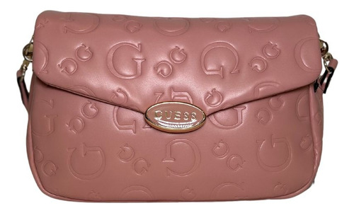 Bolso Guess Crossbody, Oakbank Mini, Blush, Bandolera