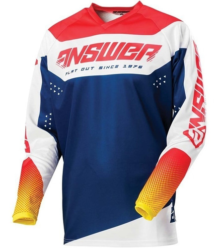  Jersey Answer Syncron Charge Air Pink-pro Yellow Mid Mtb