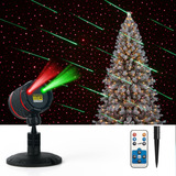 Proyector Laser De Navidad, Lluvia De Meteoritos Verdes, Luz