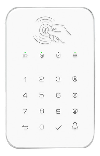 Teclado Rfid Numerico Inalambrico 80 Metros Zeus Alarma Aaa 