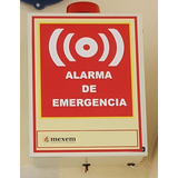 Alarma De Emergencia Con Control Remoto Bat. Resp.