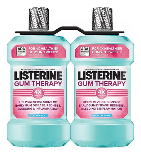 Listerine Gum Therapy Anti-gingivitis Mouthwash Glacier Mint