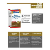 Super Magnesio 400 Mg Por 100 Capsulas 