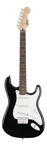 Guitarra Elétrica Squier By Fender Bullet Stratocaster Ht De  Choupo Black Brilhante Com Diapasão De Louro Indiano