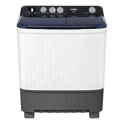 Lavadora Semiautomática 22 Kg Doble Tina Mabe Lmdx2224hbab0 Color Blanco | Meses sin interés
