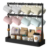 Rchyfeed Soporte Para Taza De Cafe Con Ganchos Moviles, Sopo