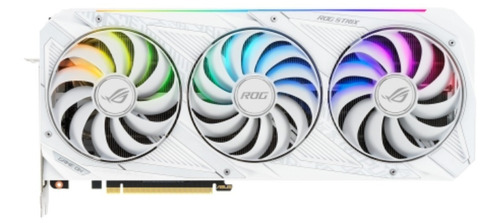 Tarjeta De Video Nvidia Asus  Rog Strix Geforce Rtx 30 Series Rtx 3090 Rog-strix-rtx3090-o24g-white White Edition 24gb