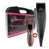 Cortadora De Pelos Clipper + Trimmer + Maletín 29 Piezas Color Negro Y Dorado