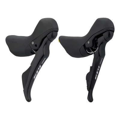 Pack 2 Palancas De Cambio Ruta Shimano 105 ST-R7020 2x11vel Color Negro | Meses sin interés