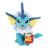 Peluche Vaporeon De 8 Pulgadas, Juguete Con Licencia De Pok.