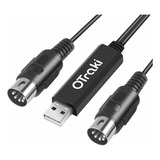 Otraki Convertidor De Cable Usb Midi 2.0 3.0 Interfaz Usb