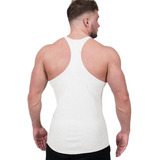 Camiseta Musculosa Hombre 100% Algodon - Polera Tipo Gym 