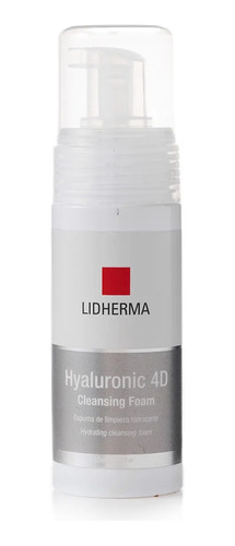 Hyaluronic 4d Cleansing Foam Espuma Limpieza Facial Lidherma