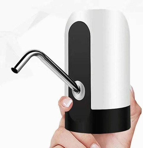 Dispensador De Agua Automático Bomba Recargable Usb Con Luz