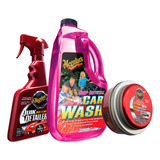 Kit Mantenimiento Meguiars Cuidado Exterior Incluye Regalo