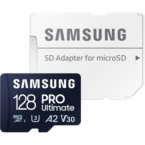 Cartão De Memória Samsung Pro Ultimate Micro Sdxc De 128gb