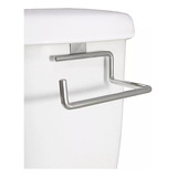 Suporte Em Inox 304 P/ Papel Higiênico Vaso Caixa Acoplada