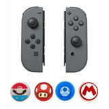 4 Gomas Mario Control Joystick Switch Y Lite Thumb Protector
