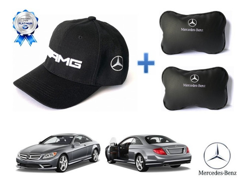 Gorra + Par Cojines Asiento Mercedes Benz Cl600 2012 A 2013