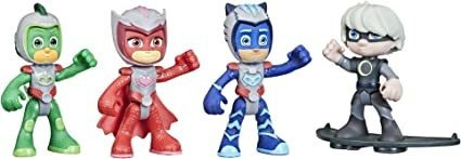 Pj Masks Juego De Figuras De Acción De Misión De Tiempo De