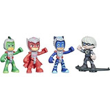 Pj Masks Juego De Figuras De Acción De Misión De Tiempo De