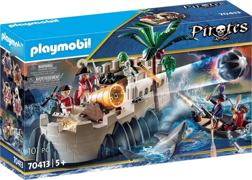 Playmobil Piratas 70413 - Bastion Torre Fuerte Soldados 