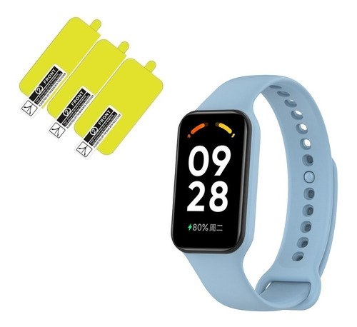 Pulsera De Repuesto Para Xiaomi Band 8 Active + 3 Protectore