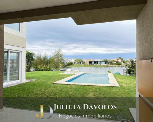 Casa En Venta 6 Ambientes Barrio El Canton Norte A La Laguna Y Con Pileta