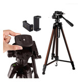 Tripé Profissional Camera, Celular 1,80cm Mtg-3018 + Suporte