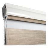 Cortina Roller Duo 200x240 Cm - Marca Volgen Color Beige