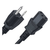 Cable Trifasico De Corriente Pc Cpu, Monitor 1.5 Metros