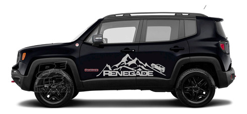 Calco Jeep Renegade Mountain Juego Laterales