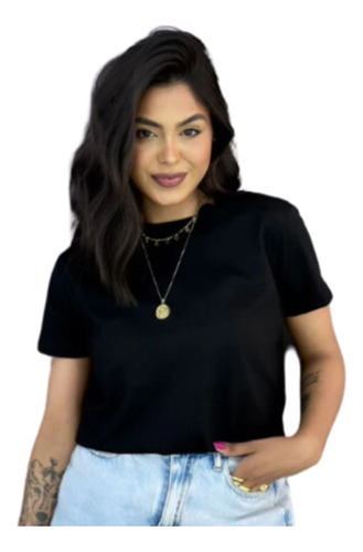 Tshirt Camiseta Lisa Moda Básica Pronta Entrega + Brinde