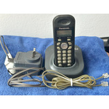 Teléfono Panasonic Inalámbrico-color Negro Con Transformador