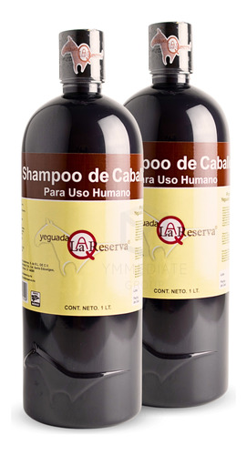 Shampoo De Caballo Negro Para Uso Humano Yeguada La Reserva