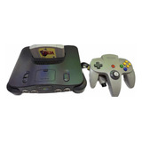 Consola Nintendo 64 + 1 Control + Zelda Ocarina Of Time
