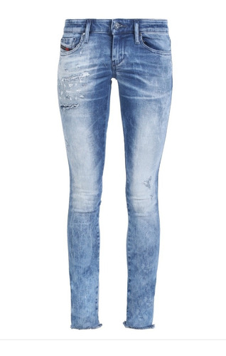 Jean Diesel Mujer Skinzee Stretch Importado Italia T 25 