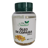 Óleo De Copaiba - Cia.saudável 60 Cápsulas 500mg