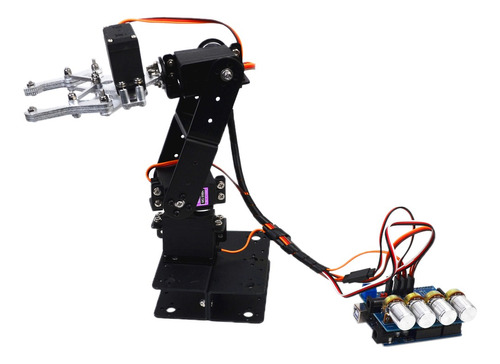 Garra De Pinza De Robot Mecánico 4-dof De Ensamblaje Para